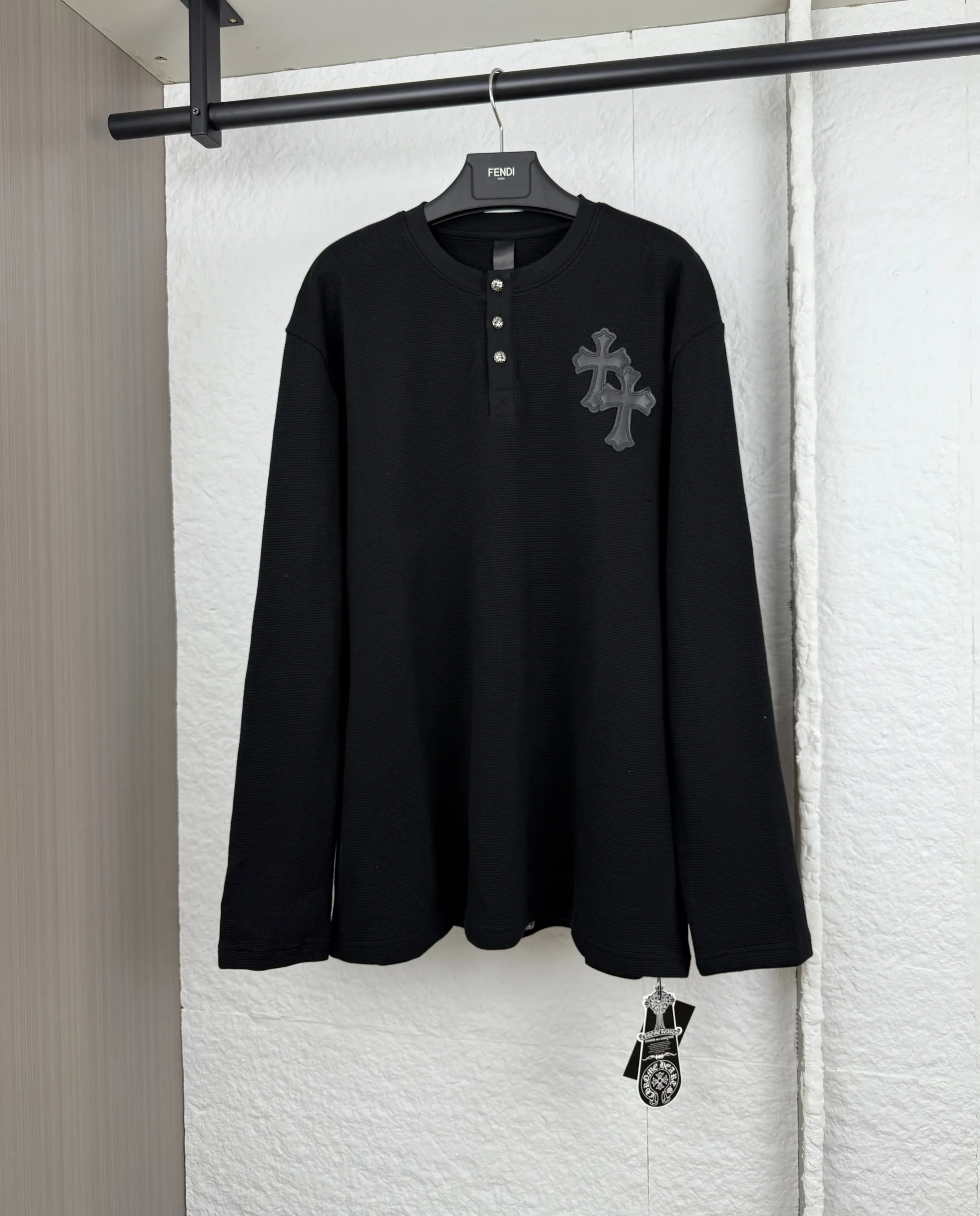 P400 Chrome Hearts Chrome Hearts Waffle Sweatshirt S/M/L